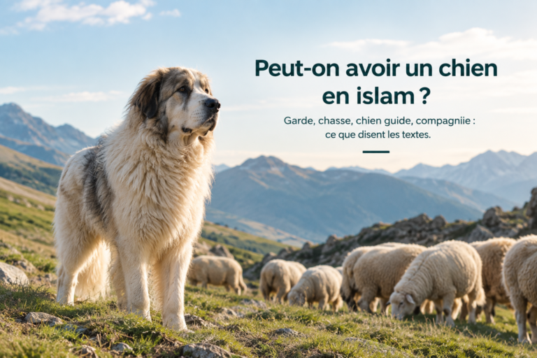 Peut-on avoir un chien en islam ?