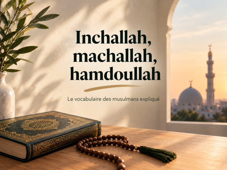Inchallah, machallah, al-hamdou li-Llâh : le vocabulaire des musulmans expliqué